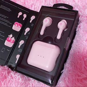 Pink Skullcandy Wireless Earbuds